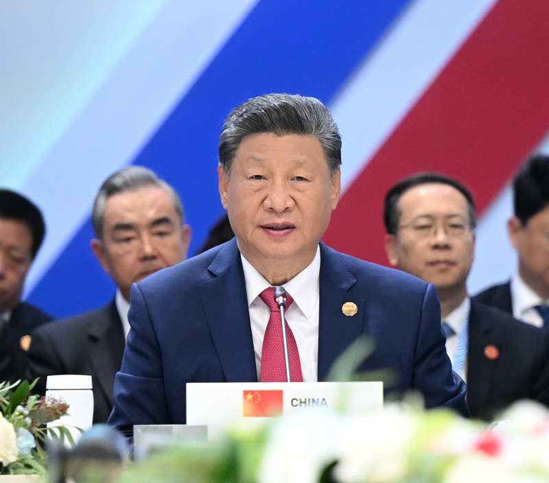 習近平出席金磚國家領(lǐng)導人第十六次會(huì )晤并發(fā)表重要講話(huà)