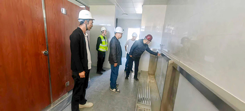 鄭州市建設投資集團有限公司 第六十七高級中學(xué)項目部國慶、中秋安全生產(chǎn)檢查簡(jiǎn)報
